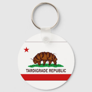 Tardigrade Republic Flag Key Ring