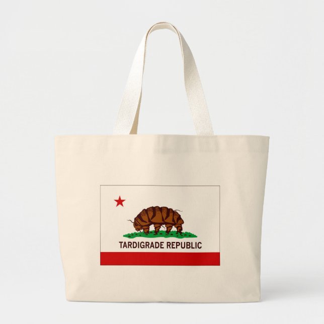 Tardigrade Republic Flag Large Tote Bag (Front)