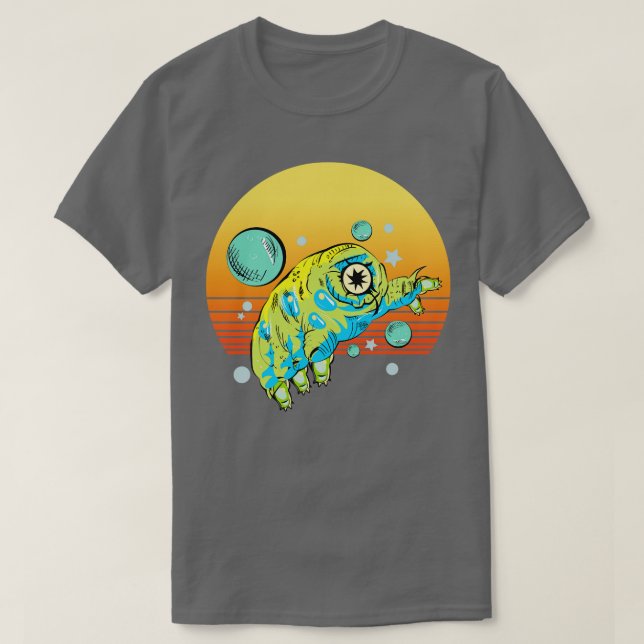 Tardigrade Retro T-Shirt (Design Front)