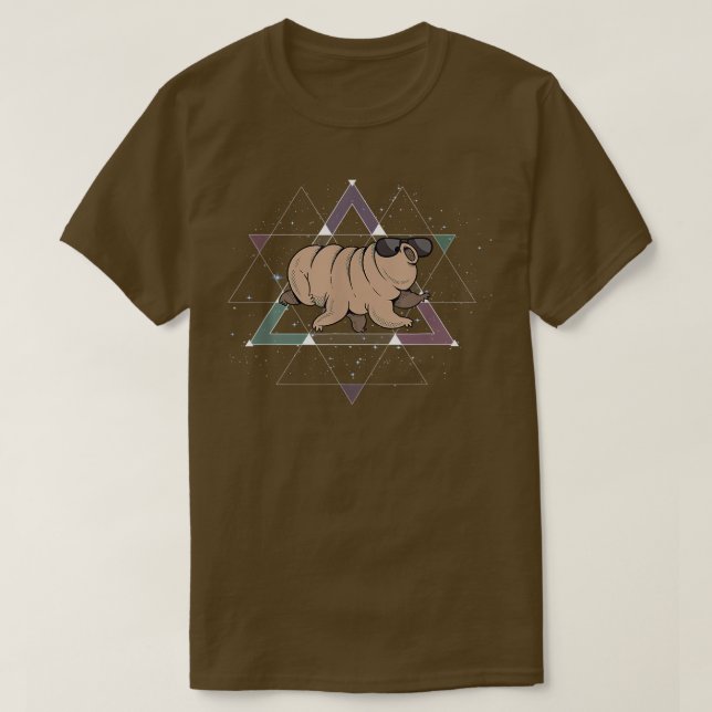 Tardigrade Space Science Water Bear Lover Microbio T-Shirt (Design Front)