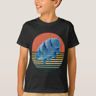 Tardigrade T Vintage Retro Microbiology Gift Water T-Shirt