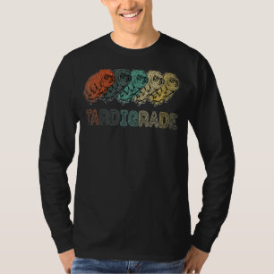 Tardigrade Vintage Retro Water Bear Science Microb T-Shirt