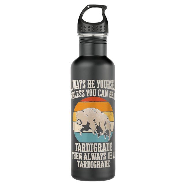 Tardigrade Water Bear 710 Ml Water Bottle (Front)