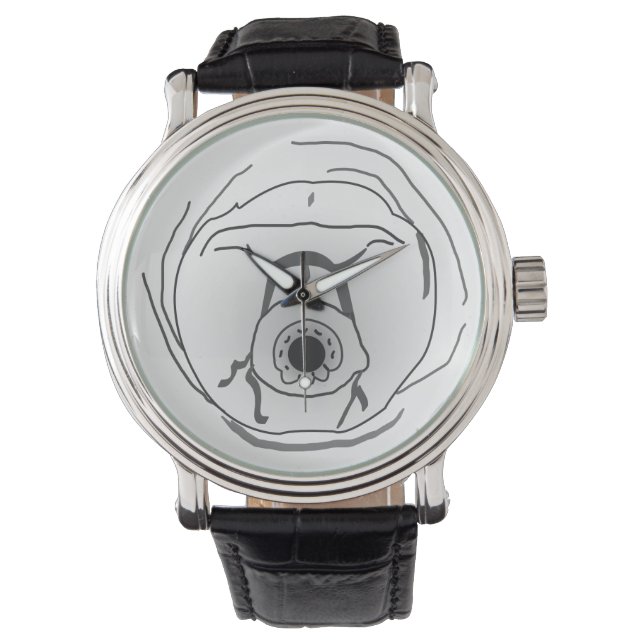 Tardigrade Water Bear Face Watch (Front)