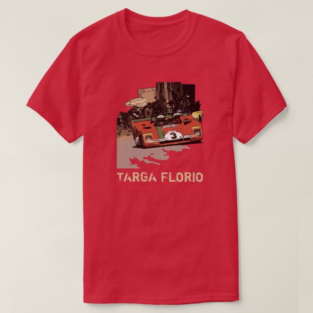 TARGA FLORIO RACE T-Shirt (Design Front)