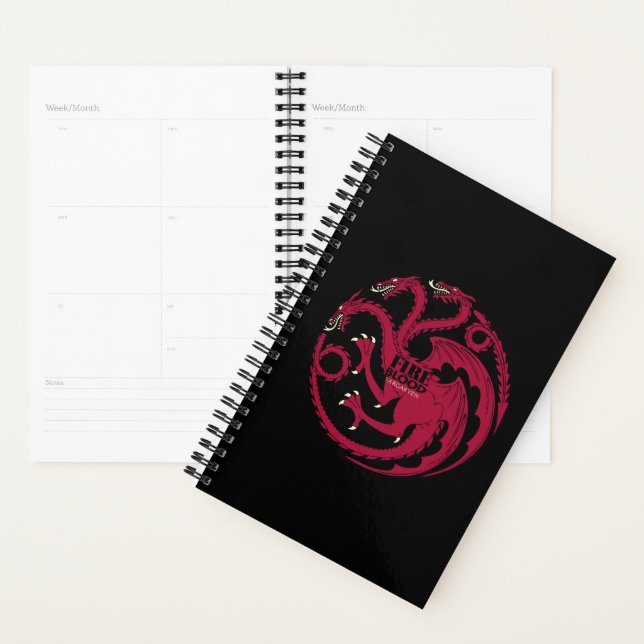 Targaryen Sigil - Fire & Blood Planner (Display)
