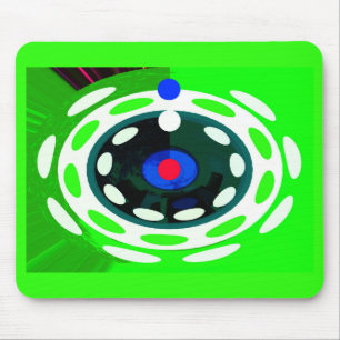 Target abstract art mouse mat