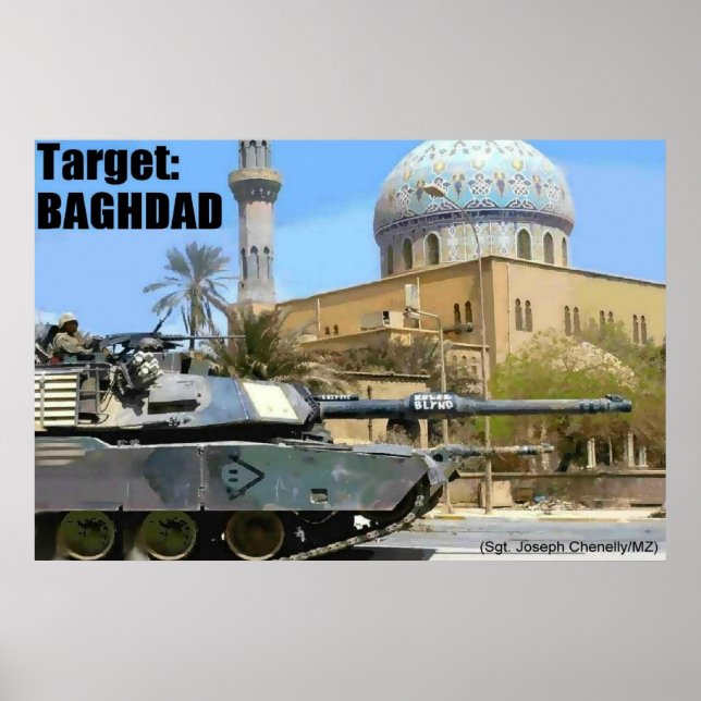Target: Baghdad Poster (Front)