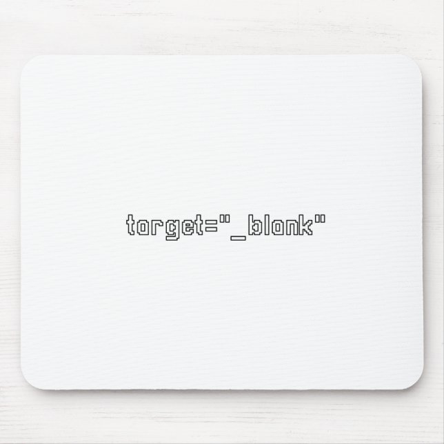 target="_blank" Programmer Mouse Mat (Front)