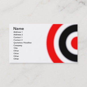 Target Business Card