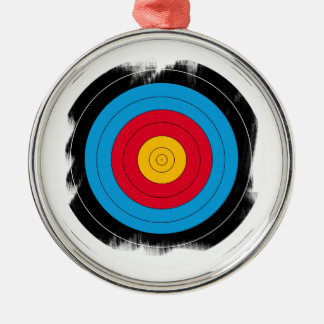 Target Face Metal Tree Decoration