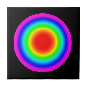 Target for Love – Pride Art  Tile