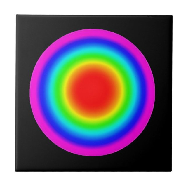 Target for Love – Pride Art  Tile (Front)