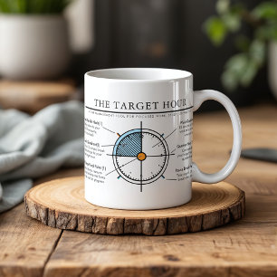 Target Hour Focus Tool Work Study Practice Mug