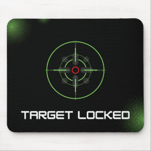 Target locked mouse mat