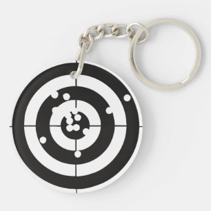 Target Practice Key Ring