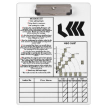 Target Rifle Clipboard (with scorecard)