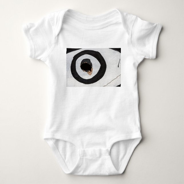 target tears up baby bodysuit (Front)