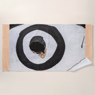 target tears up beach towel