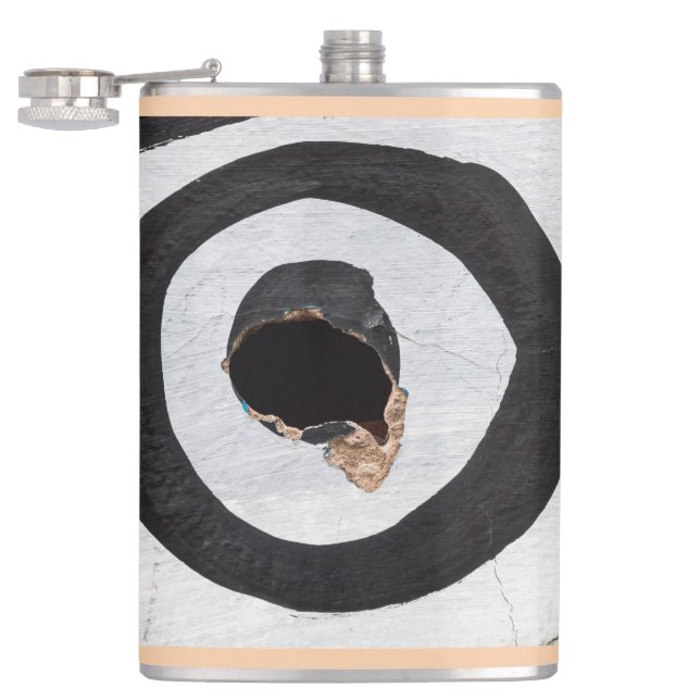 target tears up flask (Opened)