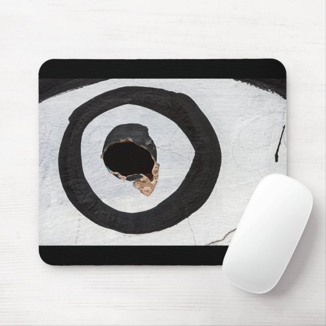 target tears up mouse mat (With Mouse)