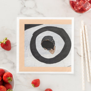 target tears up paper dinner napkins