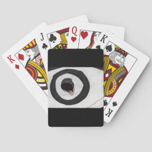 target tears up playing cards