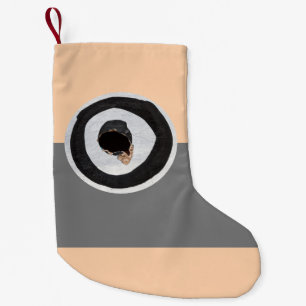 target tears up small christmas stocking