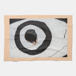 target tears up tea towel