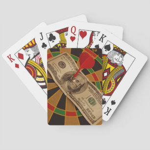 Target Wealth Hundred Dollar Bill Playing Cards