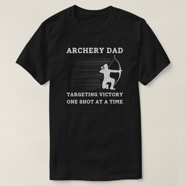 Targeting Victory | Archery Dad T-Shirt (Design Front)