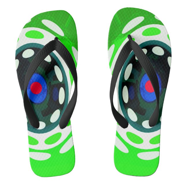 Targets summer fashion flip flops (Footbed)