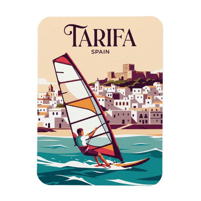 Tarifa Spain Magnet (Vertical)