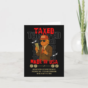 Tariff Daddy Funny Trump Design – Political Meme A Card