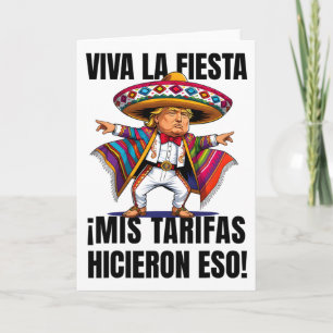 Tariff This Voting For Him Anti Trump Tariffs Suck Card