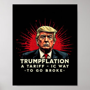 Tariff This Voting For Him Anti Trump Tariffs Suck Poster