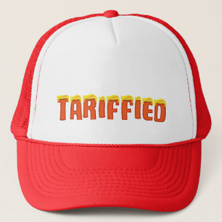 Tariffied - funny Donald Trump tariff Trucker Hat