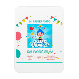 Tarjeta de cumpleaños magnet