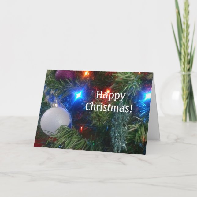 Tarjeta de felicitación - Navidad Holiday Card (Front)