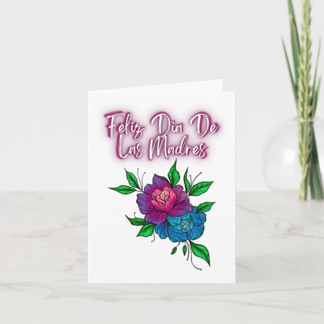 Tarjeta de Feliz Dia de las Madres Invitation (Front)