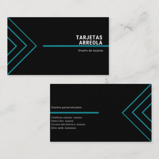 tarjeta de presentación original business card
