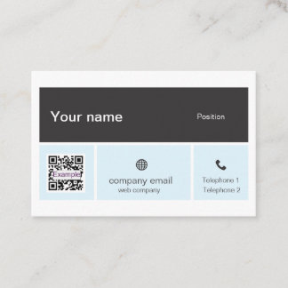 Tarjeta de visita business card
