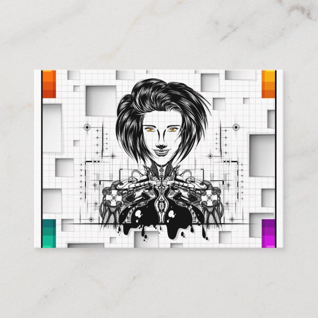 Tarjeta de visita business card (Front)