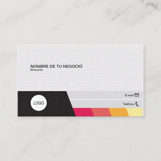 Tarjeta de visita business card (Front)