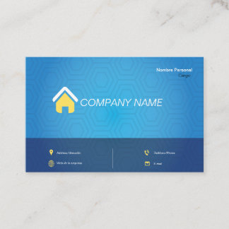 Tarjeta de visita corporativa business card