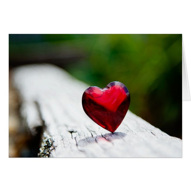 Tarjeta del día de San Valentín, Amor (Front Horizontal)