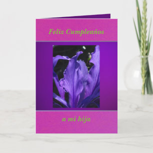 Tarjeta - Feliz Cumpleaños a mi hija Card