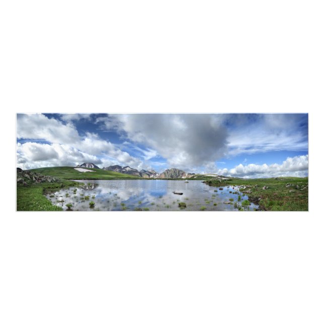 Tarn above Elk Creek Canyon on the Continental Div Photo Print (Front)