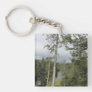 Tarn Hows Trees Acrylic Key Ring