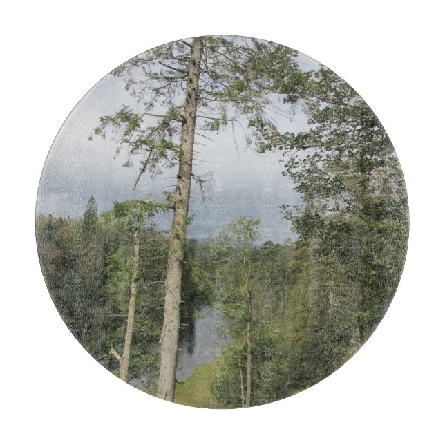 Tarn Hows Trees Cutting Board (Front)